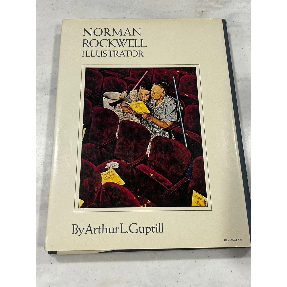 Norman Rockwell Illustrator Arthur L Guptill 25th Anniversary Edition Book 1972